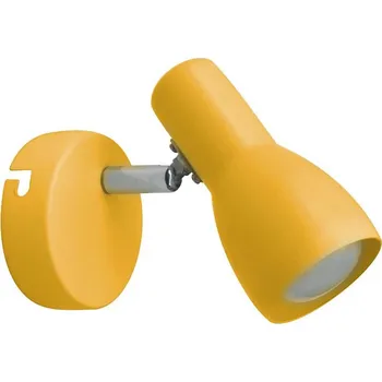 Nástěnné svítidlo Nástěnné svítidlo Picardo hořčicové moderní kovové nastavitelné do ložnice a obýváku