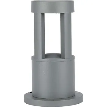 Venkovní osvětlení LED Venkovní lampa LED/10W/230V 25cm 4000K IP65 šedá