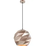 ITALUX PND-2424-1L-GD -Lustr na lanku PALERMO 1xE27/40W/230V pr. 32 cm rose gold