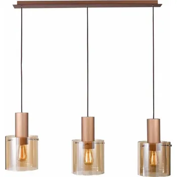 ITALUX MD17076-3B - Lustr na lanku JAVIER 3xE27/60W/230V