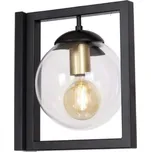 Klausen 101005 - Nástěnné svítidlo REY 1xE27/7W/230V černá