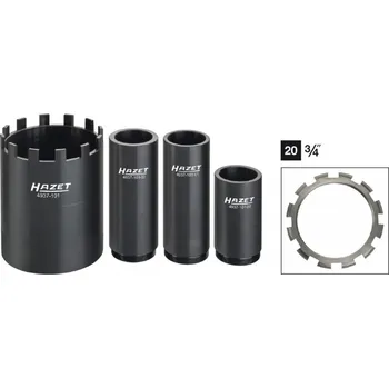 Nářadí pro automobil Hazet Sada čepových klíčů na zadní nápravu pro UA Mercedes-Benz 4937-101/4