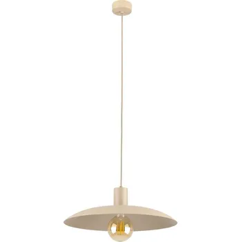 Lustr na lanku ASTRA 1xE27/15W/230V pr. 41 cm béžová