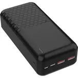 Power Bank Power Delivery 30000 mAh/22,5W/3,7V černá
