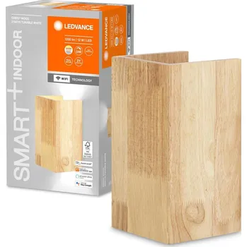 Nástěnné svítidlo Ledvance - LED Stmívatelné nástěnné svítidlo SMART+ WOOD LED/12W/230V Wi-Fi