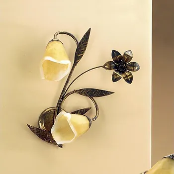 Nástěnné svítidlo ONLI - Nástěnné svítidlo ALGA 2xE14/6W/230V bronzová