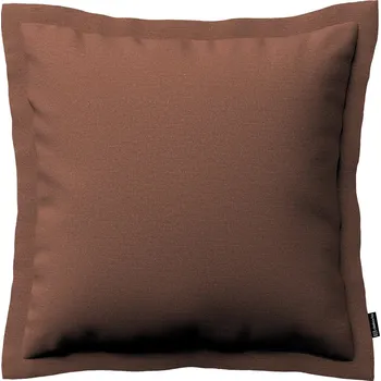 Polštář Dekoria Povlak na polštář Mona, hnědý