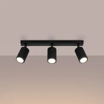 Bodové svítidlo Brilagi - Bodové svítidlo CRESTO 3xGU10/10W/230V černá