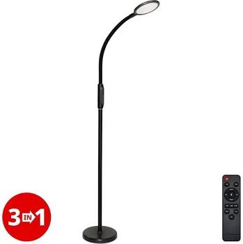 Lampička light LED Stmívatelná lampa 3v1 LED/12W/230V černá CRI 90 + dálkové ovládání + záruka 3 roky
