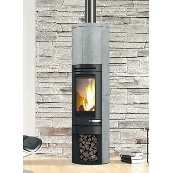 Krbová kamna EdilKamin Tally S Evo EK TALLY S EVO kámen šedý mastek