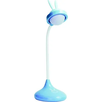 Lampička LED Dětská dotyková lampička RABBIT LED/0,4W/5V 3000/6500K modrá + USB + záruka 3 roky
