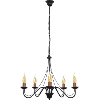 Lustr na řetězu MALBO 5xE14/60W/230V