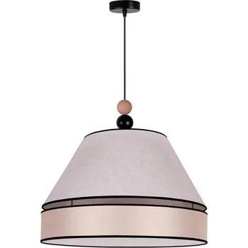 Duolla - Lustr na lanku AVIGNON 1xE27/15W/230V pr. 50 cm béžová