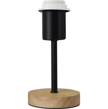 Lampička Brilagi Brilagi - Stolní lampa NUBILA WOOD 1xE27/25W/230V dub/černá + záruka 3 roky
