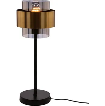 Lampička Stolní lampa SPIEGA 1xE27/60W/230V zlatá/černá + záruka 3 roky