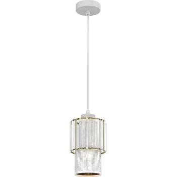 Lustr na lanku BLANCO 1xE27/60W/230V bílá