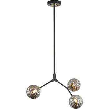 Lustr na tyči GALILEA 3xG9/15W/230V šedá