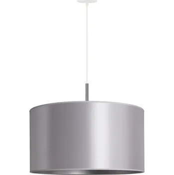 Duolla - Lustr na lanku CANNES 1xE27/15W/230V pr. 45 cm stříbrná