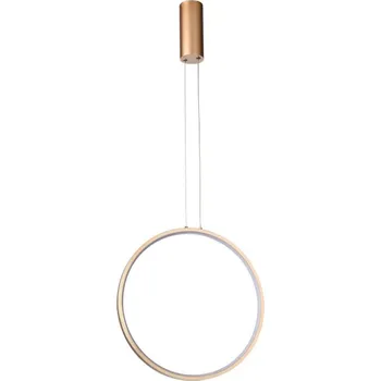 Azzardo AZ5254 - LED Stmívatelný lustr na lanku MASSIMA LED/25W/230V zlatá