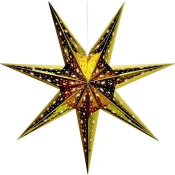 Lampička Markslöjd 703614 - Vánoční dekorace NANNA 1xE14/25W/230V zlatá 75 cm