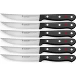 Wüsthof - Sada kuchyňských nožů na steak GOURMET 6 ks černá