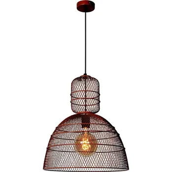 Lucide 78395/01/43 - Lustr na lanku GASSET 1xE27/60W/230V hnědá