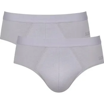 Slipy 2 pack slipů Sloggi ABC GO slipy šedé S