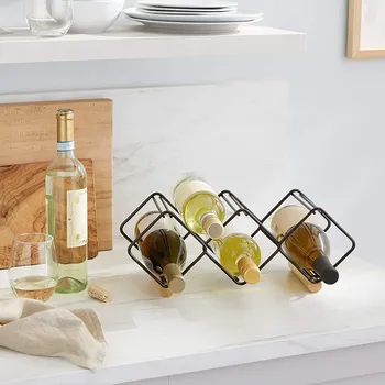 Stojan na víno Amazon Basics Stojan na víno Stolní stojan