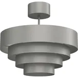 Přisazený lustr RINGS 1xE27/15W/230V šedá