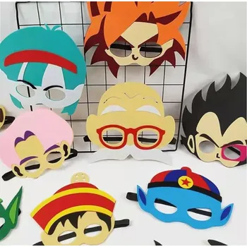 Karnevalová maska Obličejová maska - Dragon Ball (12 ks)