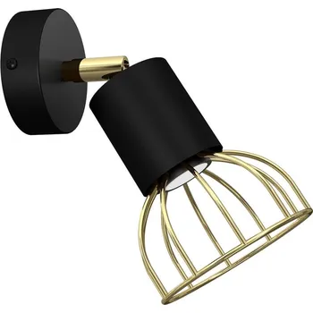 Nástěnné svítidlo Nástěnné bodové svítidlo DANTE 1xGU10/25W/230V černá/zlatá