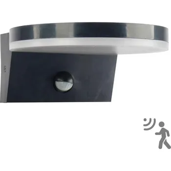 Venkovní osvětlení LED Venkovní nástěnné svítidlo se senzorem TESA LED/10W/230V IP54 černá