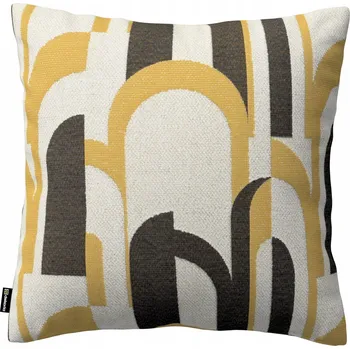 Povlak na polštářek Povlak na polštář 60x60 černo-žlutý