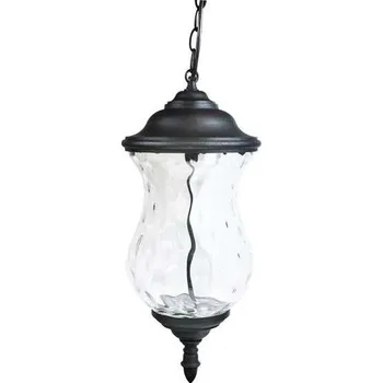 Venkovní osvětlení LED Venkovní lustr na řetězu MARSYLIA 3xLED/3W/230V černá