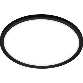 Koupelnové svítidlo Briloner 3642-415 - LED Koupelnové stropní svítidlo SLIM LED/19W/230V IP44 černá