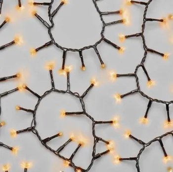 Venkovní osvětlení LED Vánoční venkovní řetěz 300xLED/11m IP44 vintage