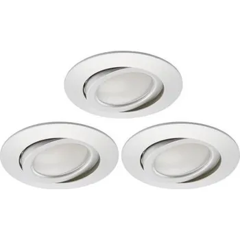 Koupelnové svítidlo Briloner 8309-039 - SADA 3x LED Stmívatelné koupelnové svítidlo LED/5W/230V IP23
