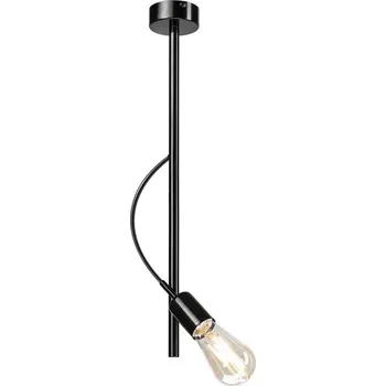 Lustr na tyči TARO 1xE27/60W/230V černá
