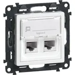 Legrand 75C5UB2 - Zásuvka datová VALENA LIFE 2xRJ45 class 5E UTP bílá