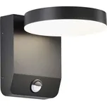 LED Venkovní nástěnné svítidlo se senzorem LED/17W/230V 3000K černá