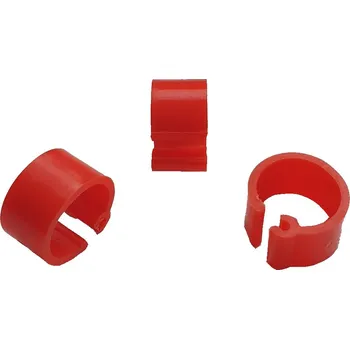 Značení hospodářského zvířete Zámkové kroužky na holuby 8 mm, červená 1 ks