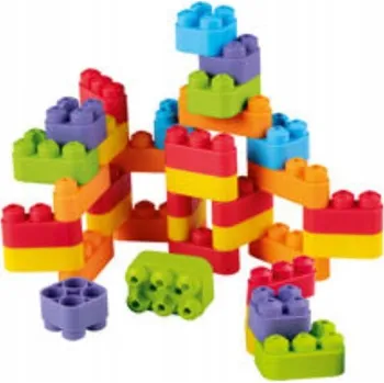 ostatní stavebnice Playtive 80dílné plastové Stavebnice /D