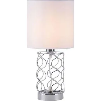 Lampička Leuchten Direkt Leuchten Direkt 14615-55 - Stolní lampa DEVA 1xE14/40W/230V matný chrom + záruka 3 roky