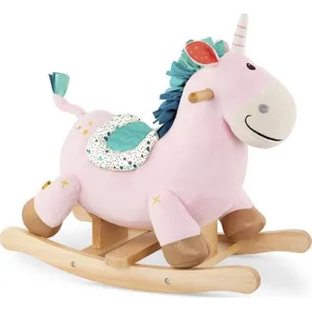 Dětské svítidlo B.Toys Houpací Jednorožec Rodeo Rocker Cleo - Hračka na Houpání