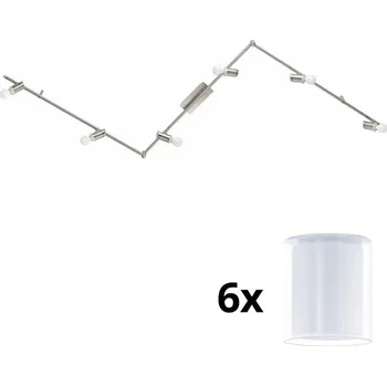 Bodové svítidlo Eglo - LED Bodové svítidlo MY CHOICE 6xE14/4W/230V chrom/bílá