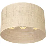 Lustr přisazený RATTAN 3xE27/60W/230V ratan
