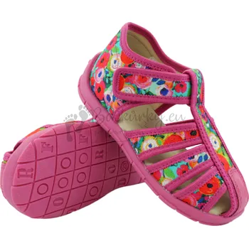 Chlapecké sandály Dětské plátěnky Froddo G1700413-4 Flowers - vel. 23