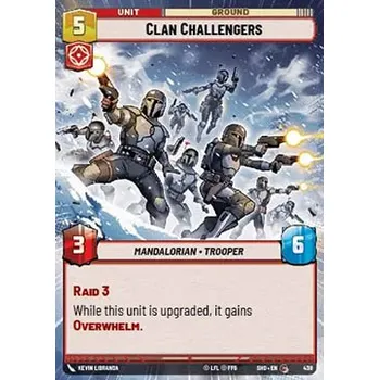 Karetní hra Clan Challengers 438 - Shadows of the Galaxy Extra Typ karty: Standard