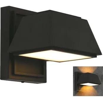 Venkovní osvětlení LED Venkovní nástěnné svítidlo LED/15W/230V IP65 4000K černá