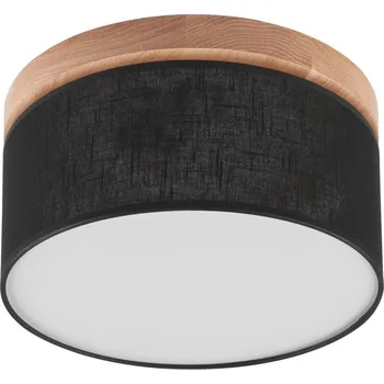 Brilagi - LED Stropní svítidlo BELLADONNA 1xE27/15W/230V pr. 30 cm černá/dub